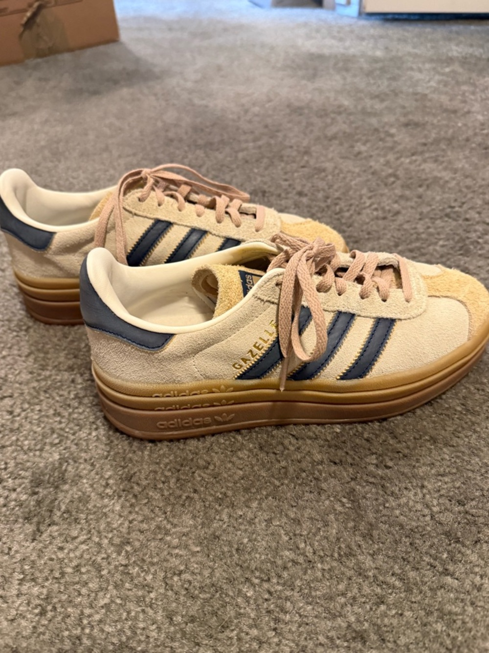 Adidas gazelle platforms
